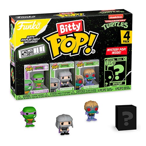 Набор фигурок Funko Bitty POP! TMNT - Donatello, 4 шт (2,3 см.)