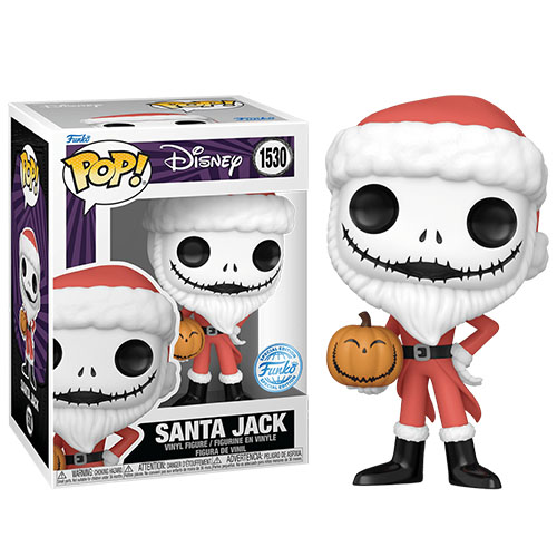 Джек Скеллингтон в костюме Санты с тыквой (Santa Jack) #1530