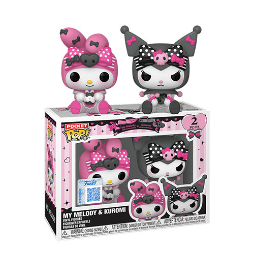 Май Мелоди и Куроми (My Melody and Kuromi) 2-pack (4 см.)