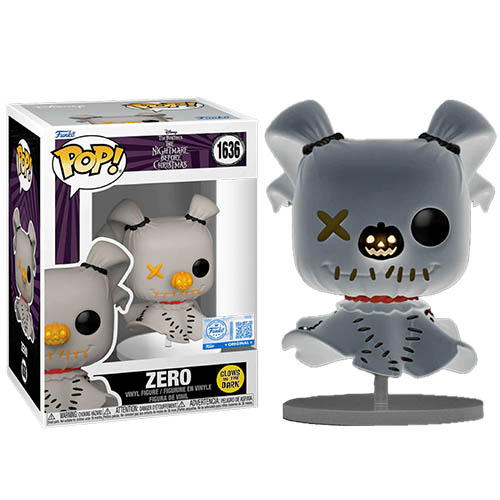 Призрак-собака Зеро ((Zero Patchwork) #1636 (Светящаяся)