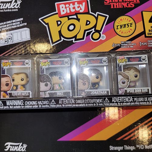 Набор фигурок Funko Bitty POP! Очень странные дела 4 шт (2,3 см.)