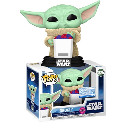 Грогу с разноцветными сладостями (Grogu) #825 (Бархат)