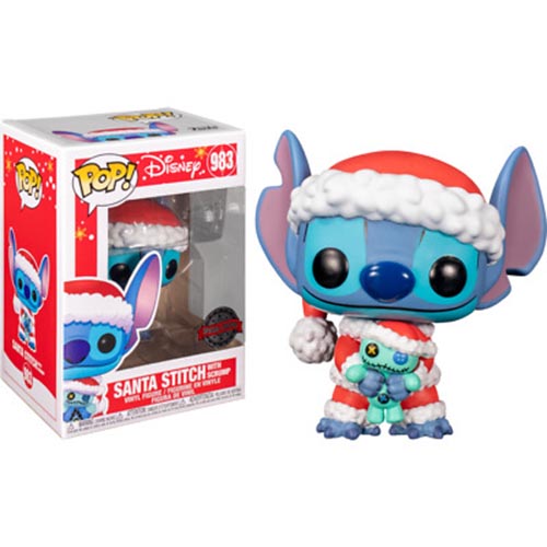 Стич Санта с Чучей (Stitch Santa with Scrump) #983