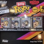 Набор фигурок Funko Bitty POP! Очень странные дела 4 шт (2,3 см.)