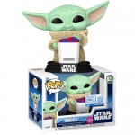 Грогу с разноцветными сладостями (Grogu) #825 (Бархат)